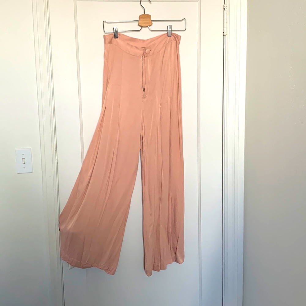 Free People Satin Pants Size 8